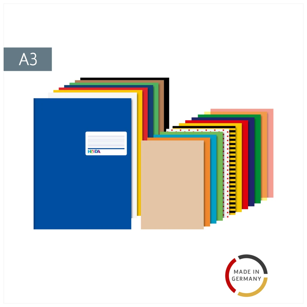 Bastelpapier-Mix | A3, mehrfarbig