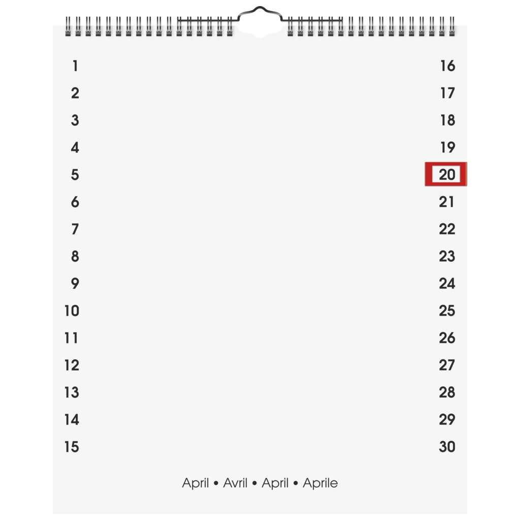 Bastel- und Fotokalender „Enkel“ immerwährend | 29,7×35 cm