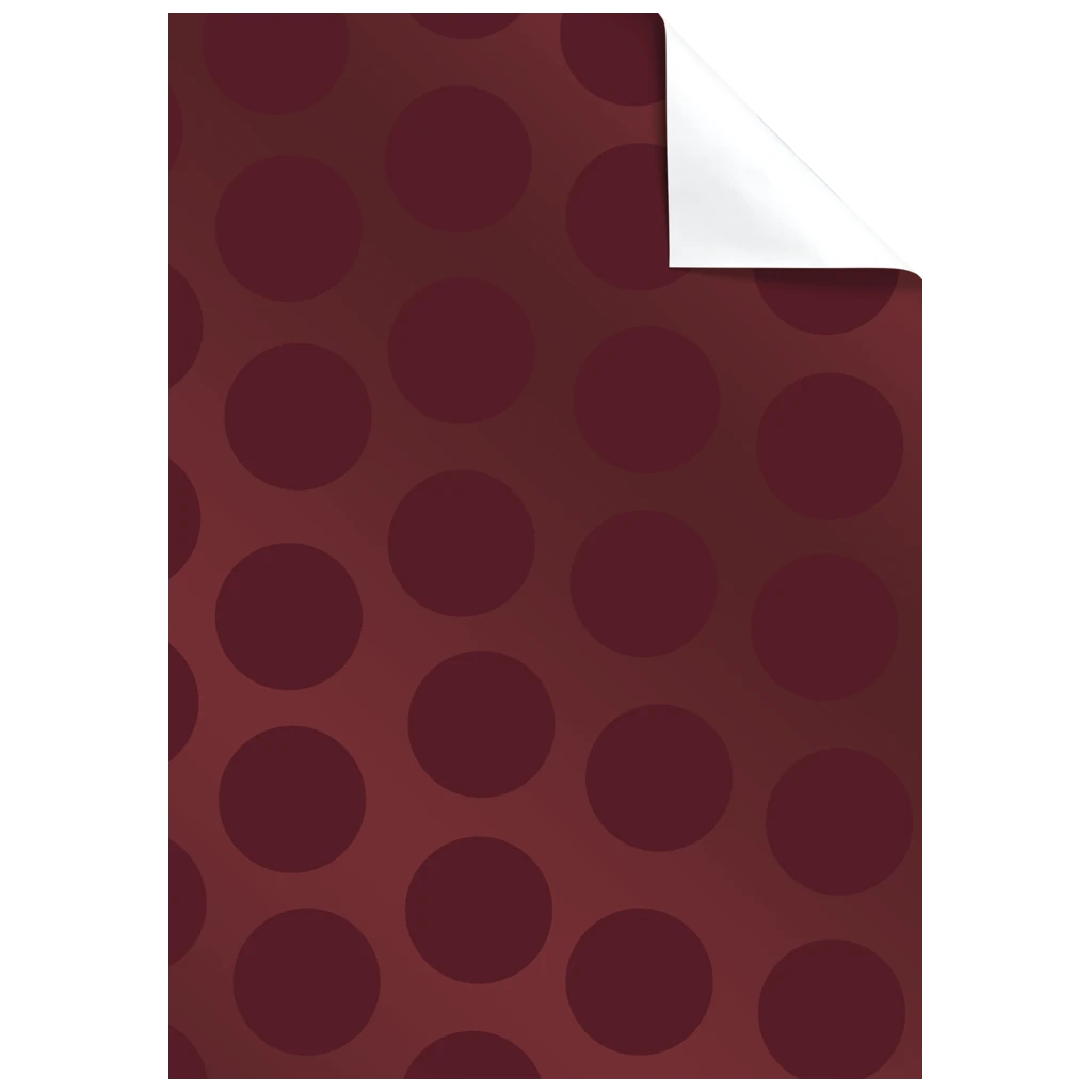 Geschenkpapier-Bogen „Vanda“ | 100×70 cm, 76 g/m², bordeaux