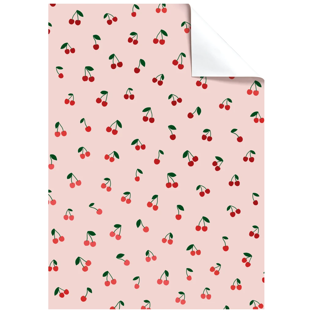 Geschenkpapier-Bogen „Ylvi“ | 100×70 cm, 76 g/m², rosa