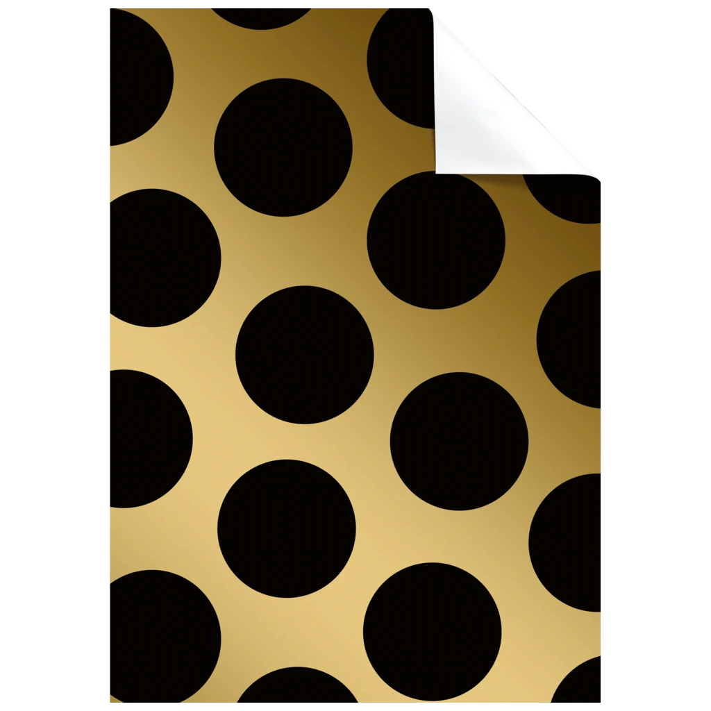Geschenkpapier-Bogen | 100×70 cm, 76 g/m², schwarz