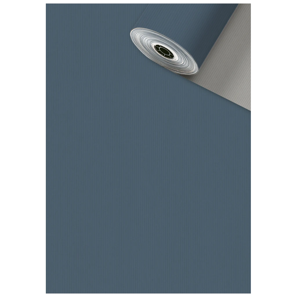 Geschenkpapier Sécaré-Rolle „Uni Duplo“ | 50 cm × 250 m, 70 g/m², blau