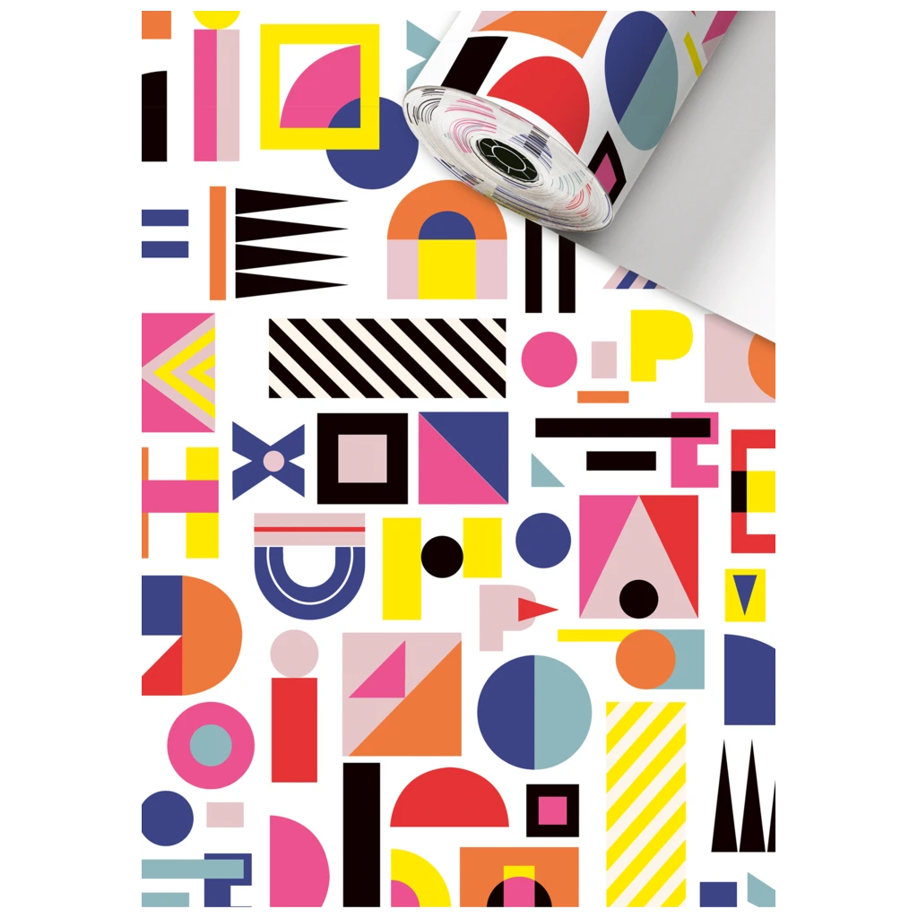 Geschenkpapier Sécaré-Rolle „Pim“ | 70 cm × 250 m, 80 g/m², mehrfarbig
