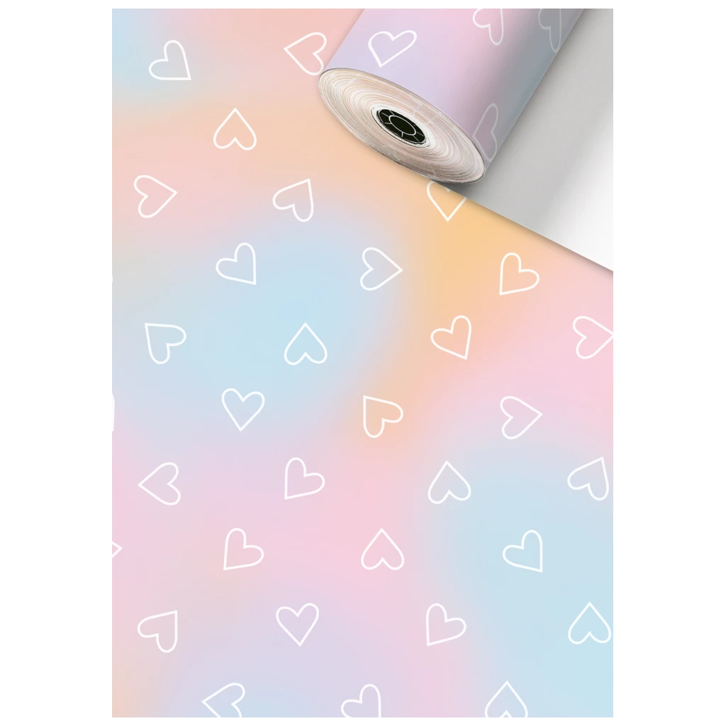 Geschenkpapier Sécaré-Rolle „Kayla“ | 70 cm × 100 m, 76 g/m², regenbogen