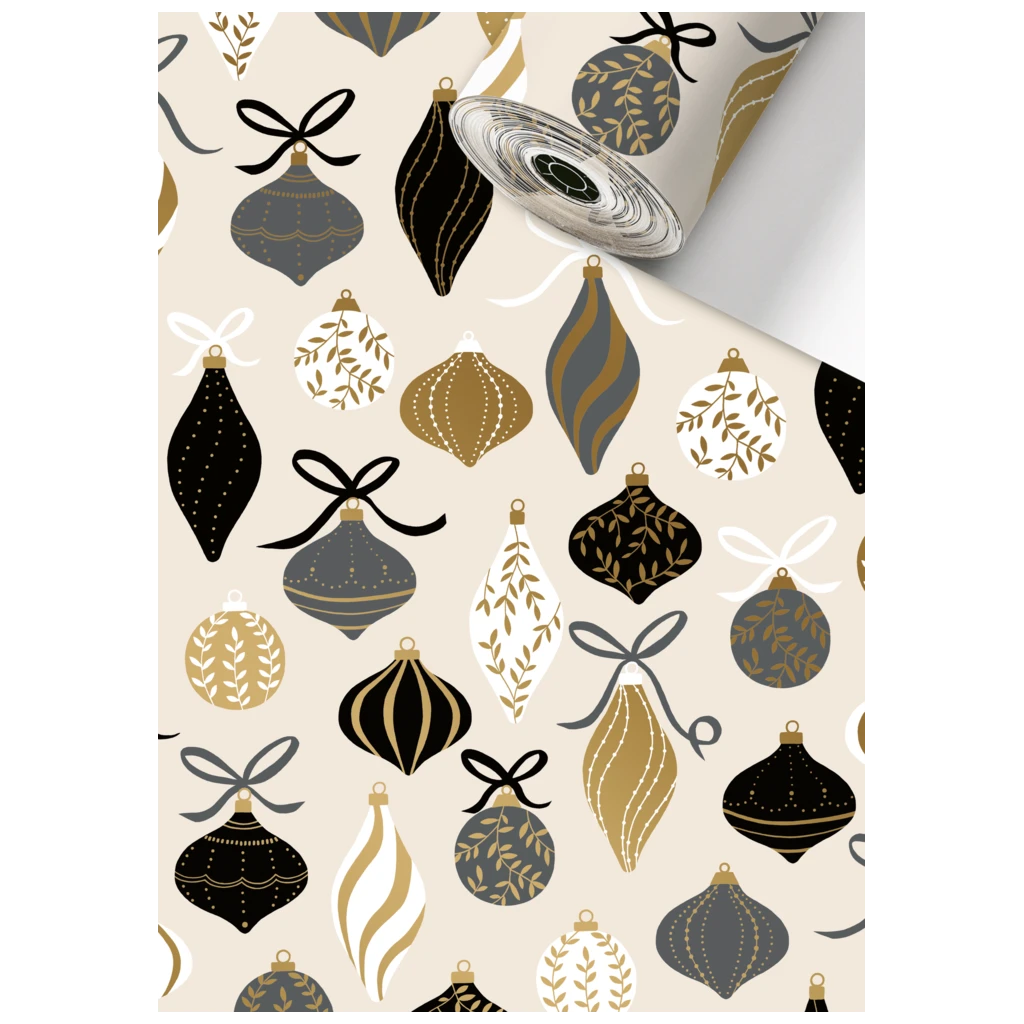 Geschenkpapier Sécaré-Rolle „Lorena“ | 70 cm × 250 m, 80 g/m², beige