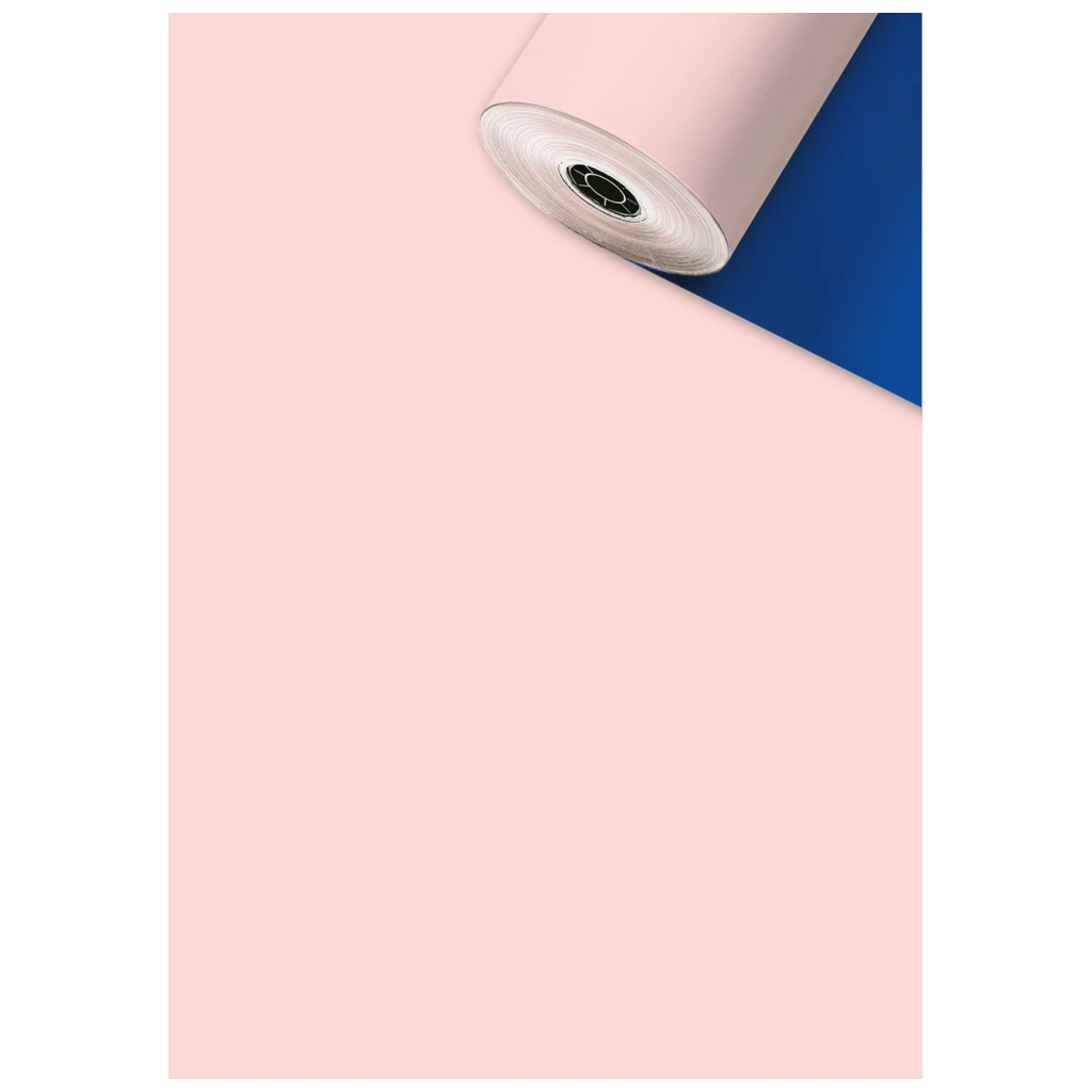 Geschenkpapier Sécaré-Rolle „Uni Duplo“ | 70 cm × 250 m, 70 g/m², rosa/dunkelblau
