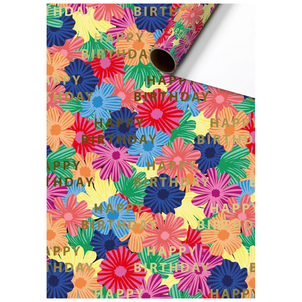 Geschenkpapier „Aviv“ | 70 cm × 1,5 m, 76 g/m², bunt