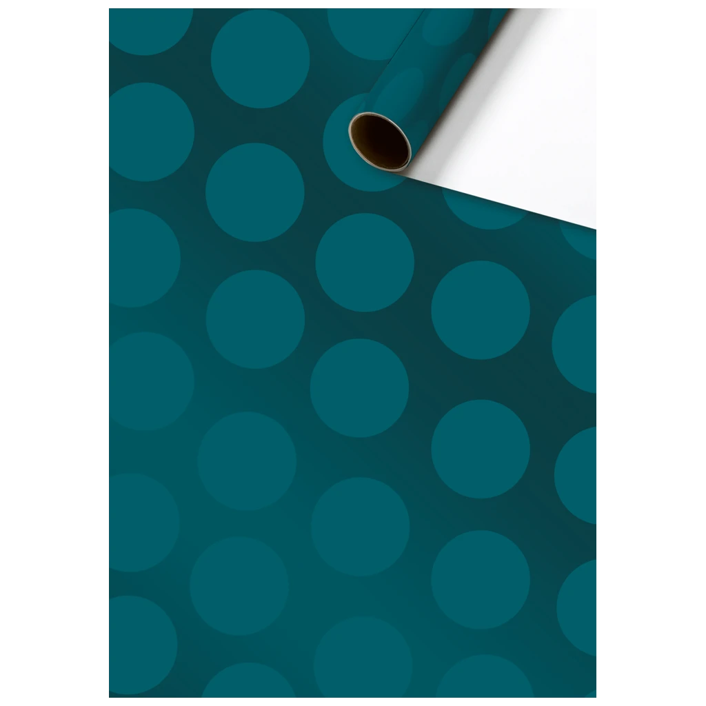 Geschenkpapier „Vanda“ | 70 cm × 1,5 m, 76 g/m², smaragd