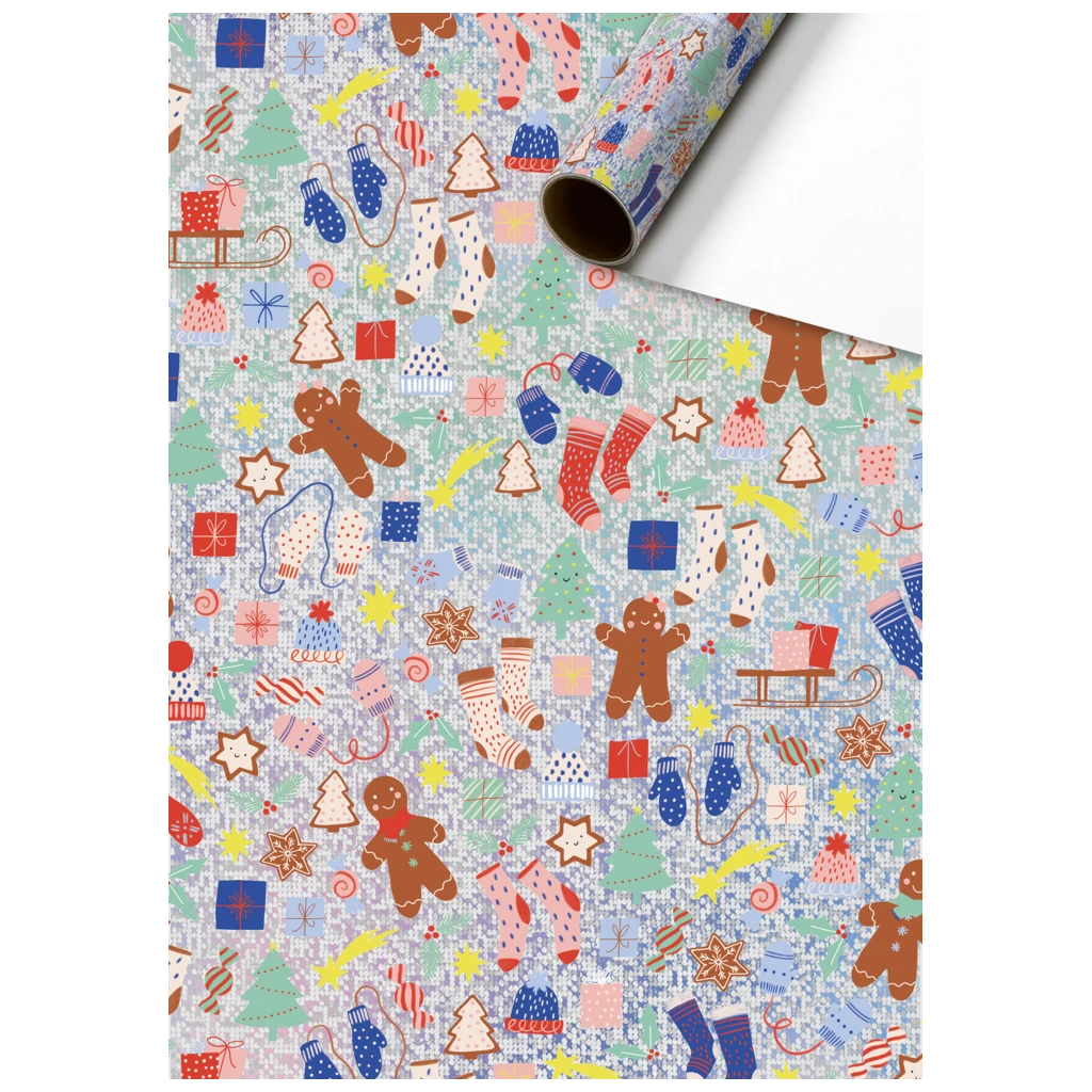 Geschenkpapier „Marioka“ | 70 cm × 1,5 m, 76 g/m², bunt/regenbogen