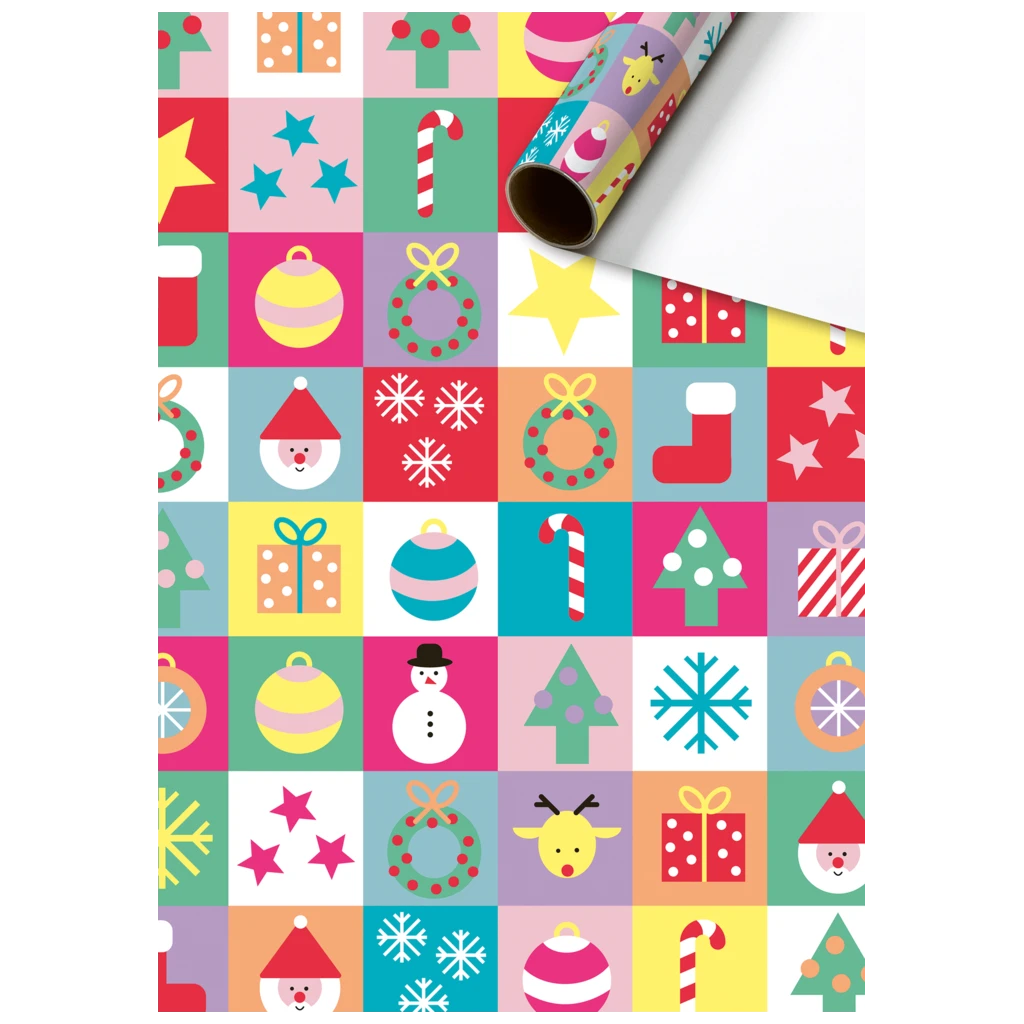 Geschenkpapier „Dimitri“ | 70 cm × 2 m, 80 g/m², bunt