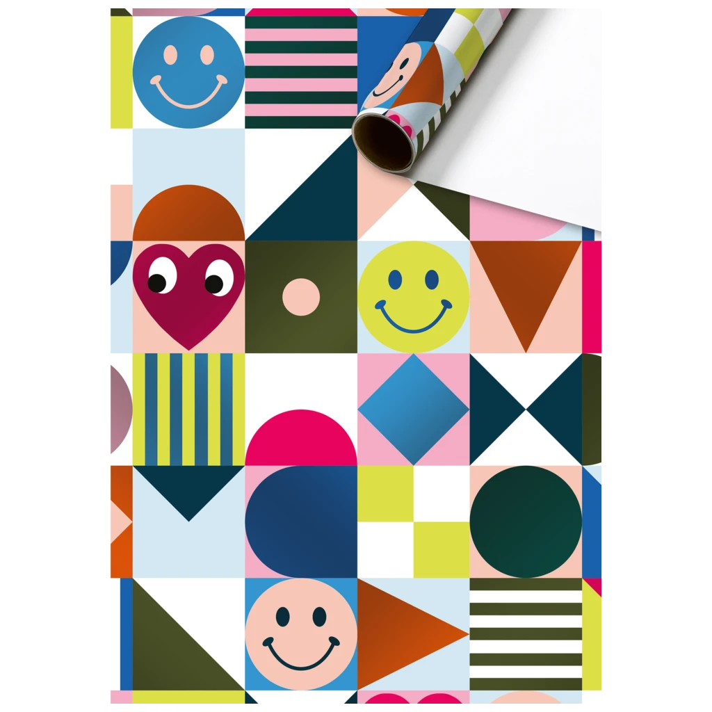 Geschenkpapier „Mei“ | 70 cm × 1,5 m, 76 g/m², bunt