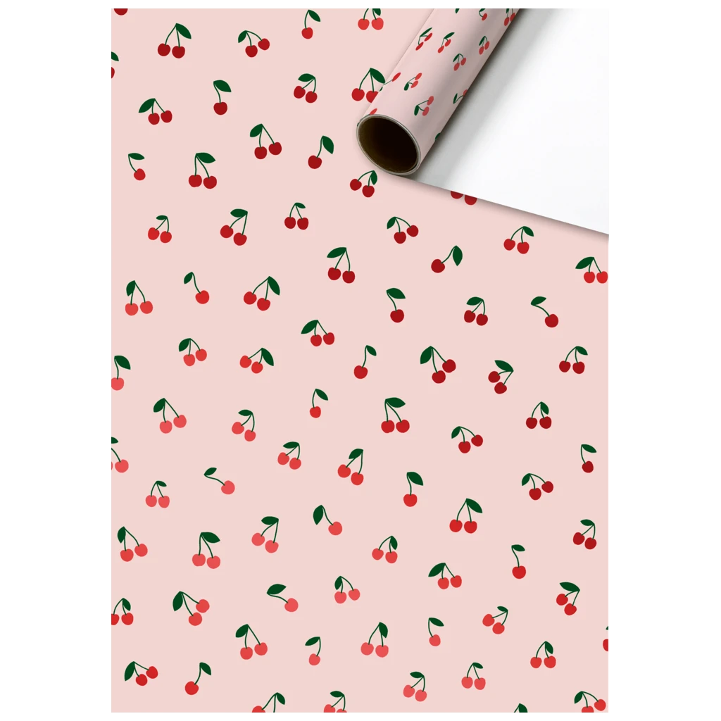 Geschenkpapier „Ylvi“ | 70 cm × 1,5 m, 76 g/m², rosa