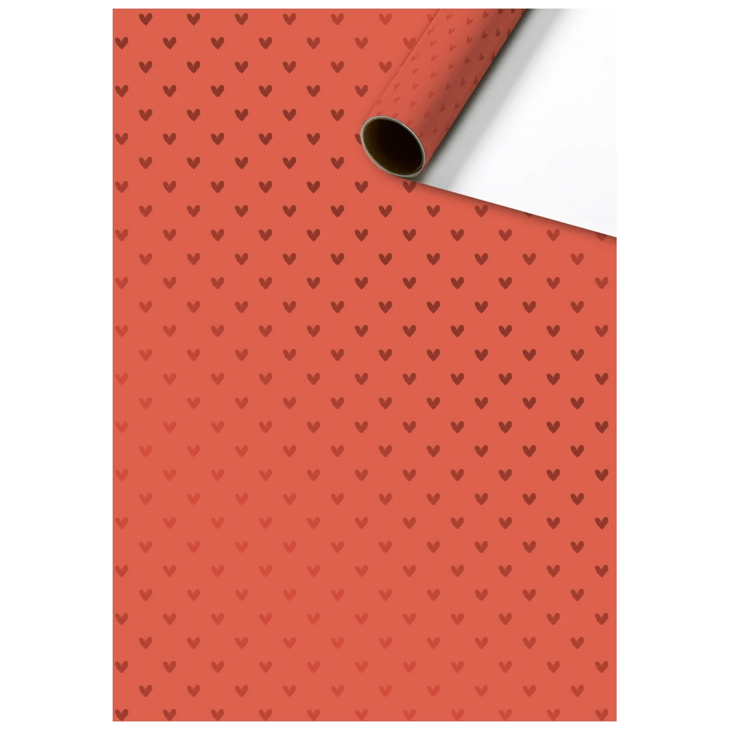 Geschenkpapier „Zisa“ | 70 cm × 1,5 m, 76 g/m², rot