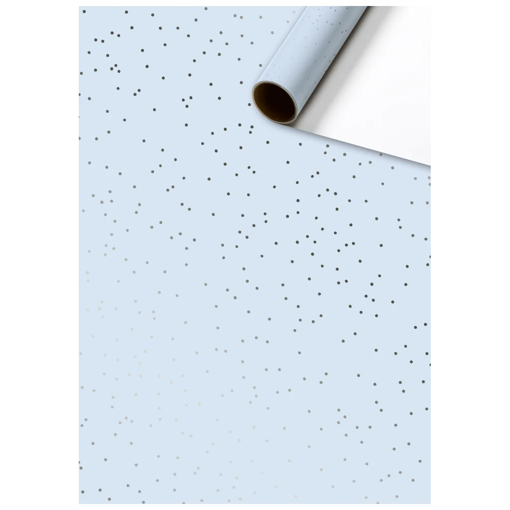 Geschenkpapier „Yvie“ | 70 cm × 1,5 m, 76 g/m², hellblau