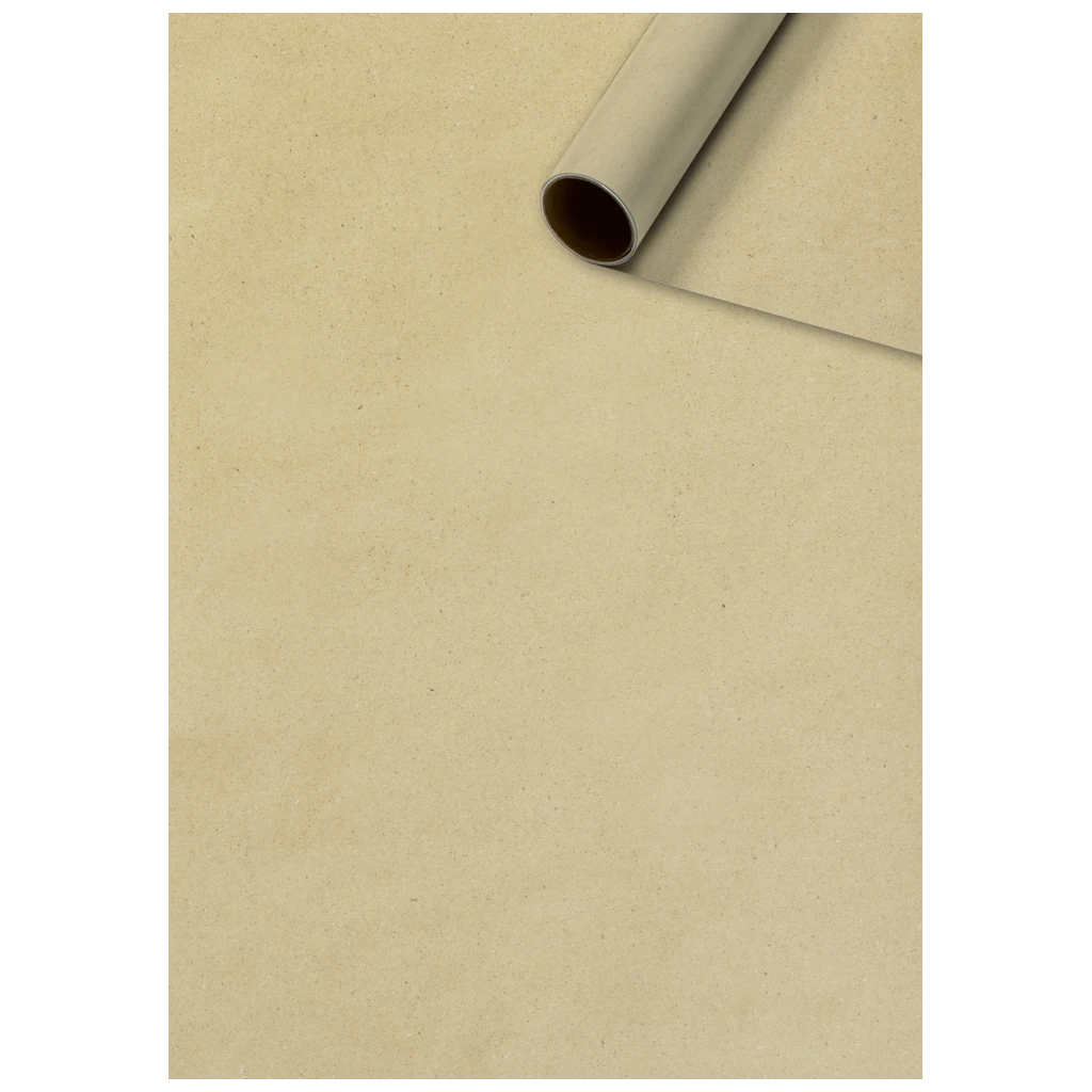 Geschenkpapier | 70 cm × 2 m, 80 g/m², hellbraun