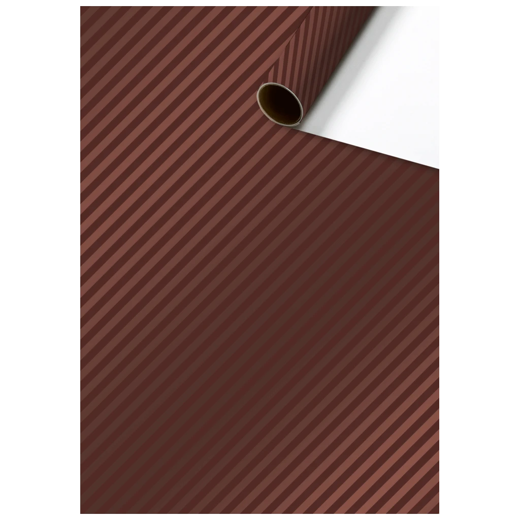 Geschenkpapier „Stribe“ | 70 cm × 1,5 m, 76 g/m², kupfer