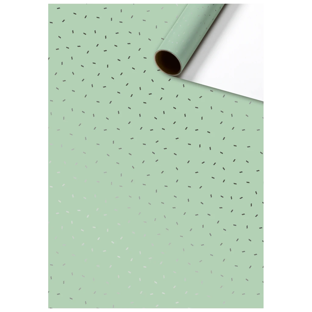 Geschenkpapier „Care“ | 70 cm × 1,5 m, 76 g/m², mint