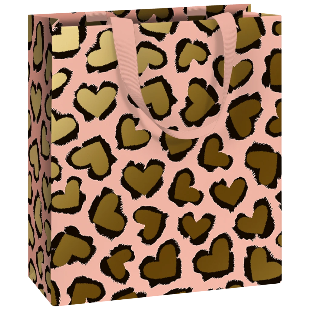 Geschenktasche „Cassy“ | 18×21×8 cm, 250 g/m², rosa