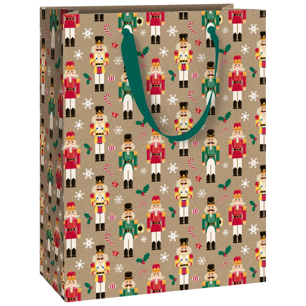 Geschenktasche „Henok“ | 23×30×13 cm, 180 g/m², braun