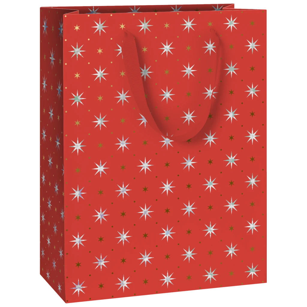 Geschenktasche „Zidonia“ | 23×30×13 cm, 250 g/m², rot
