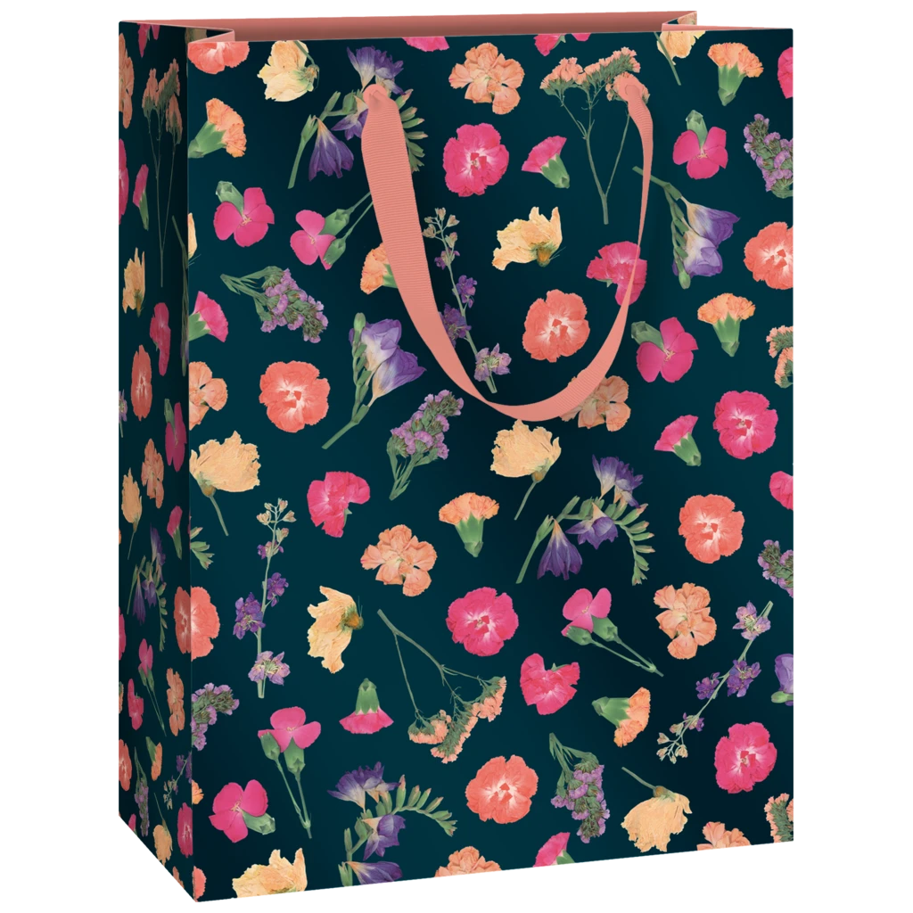 Geschenktasche „Maila“ | 23×30×13 cm, 250 g/m², petrol