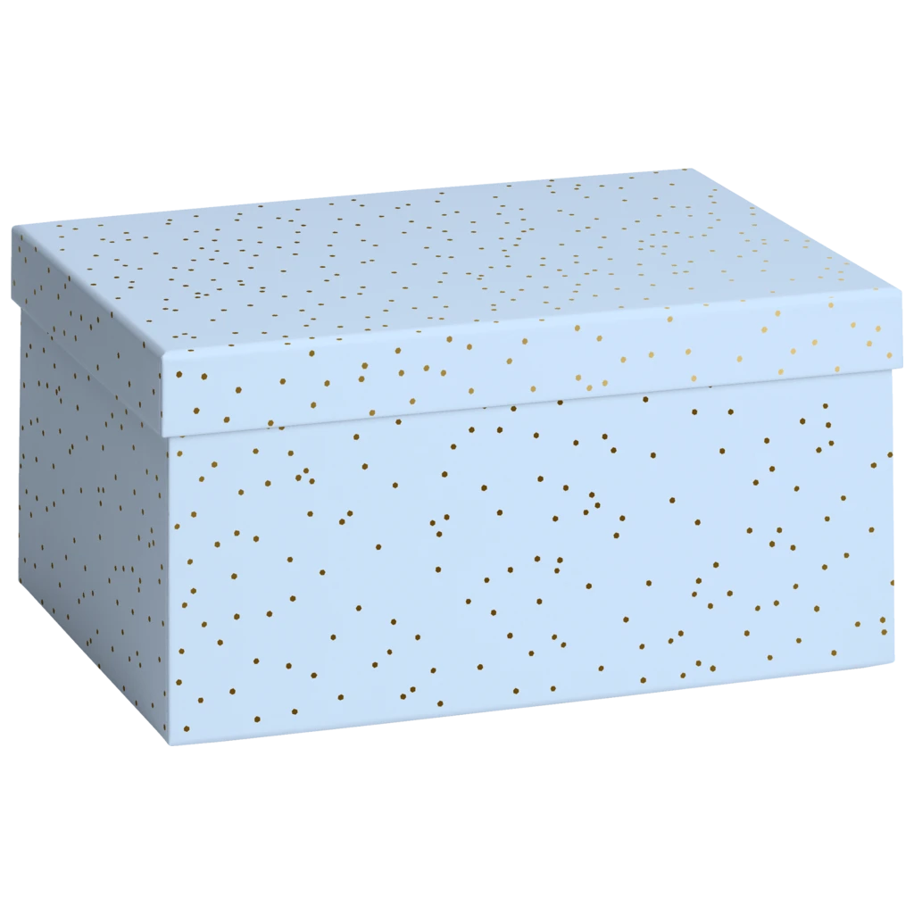 Geschenkbox „Yvie blau hell“ | 16,5×12×24 cm, hellblau