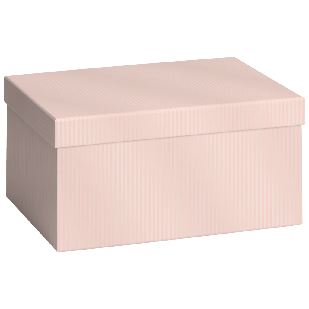 Geschenkbox „Paro“ | 16,5×12×24 cm, hellrosa