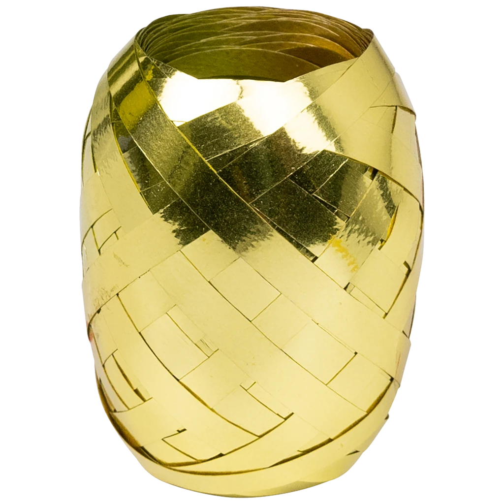 Geschenkband | Polypropylen, 5 mm × 20 m, gold