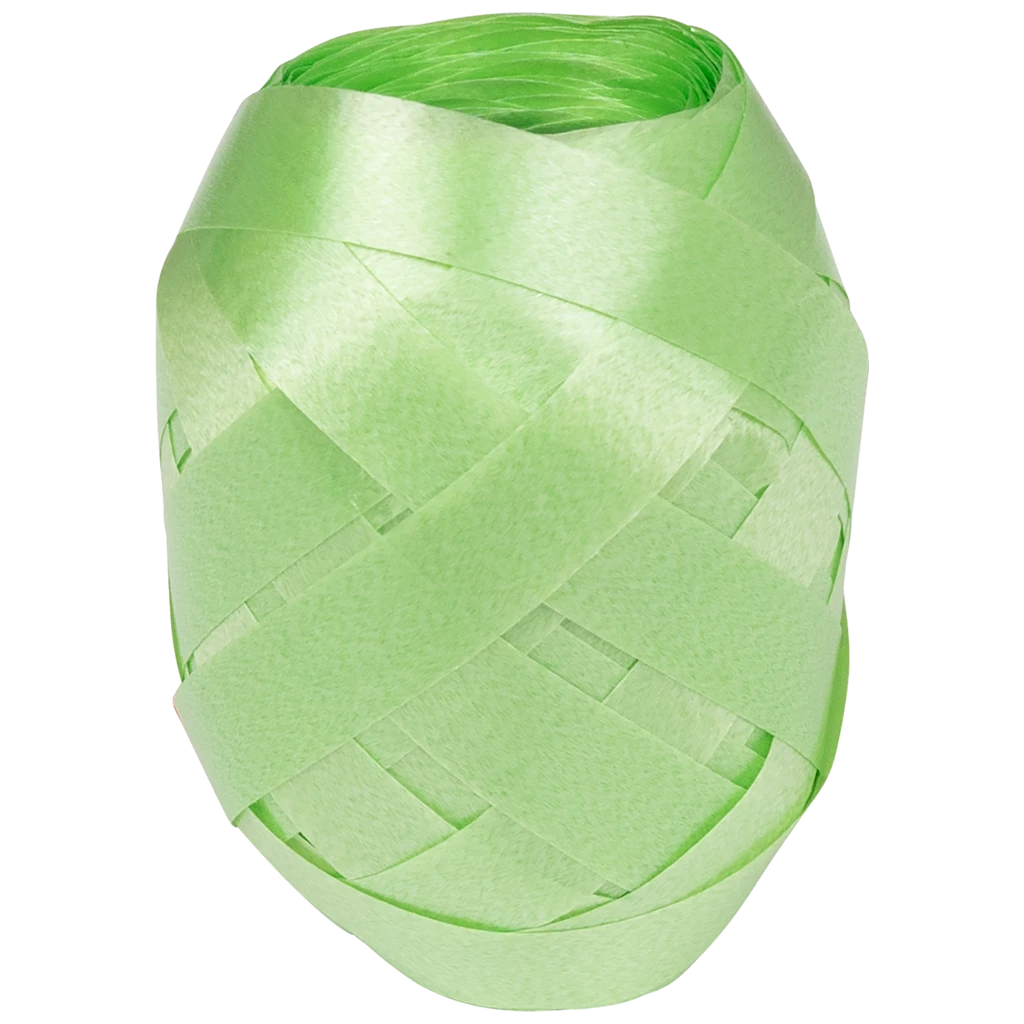 Geschenkband | Polypropylen, 10 mm × 30 m, hellgrün
