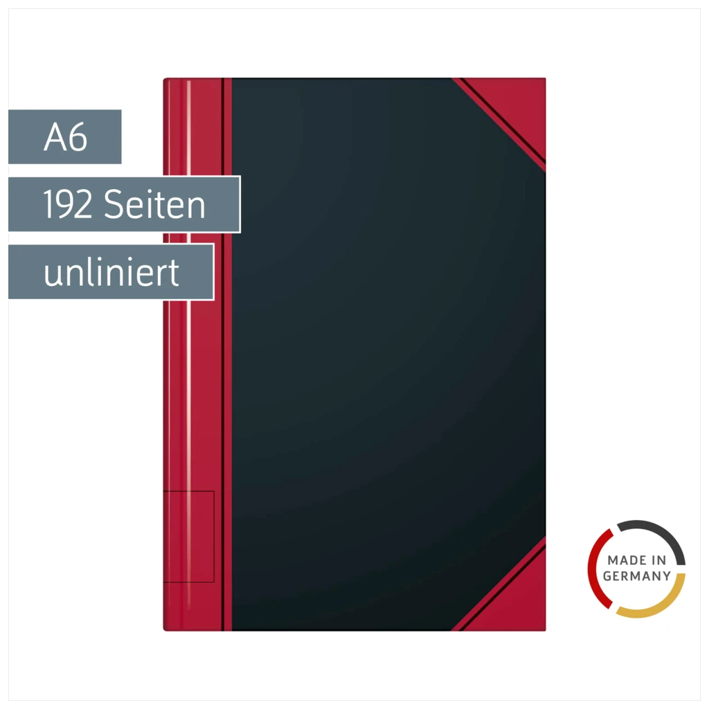 Notizbuch Chinabuch | A6, unliniert, schwarz